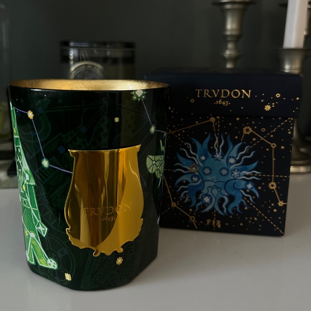 EMPTY TRUDON Holiday fir candle vessel